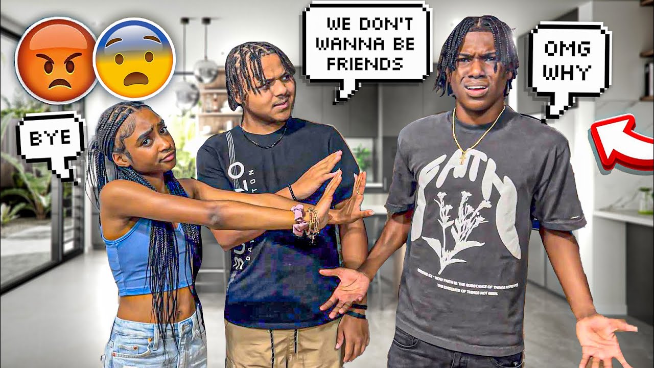 ME AND SERAPH KICKED ROMAN OUT THE TRIO(‼️GONE WRONG‼️)