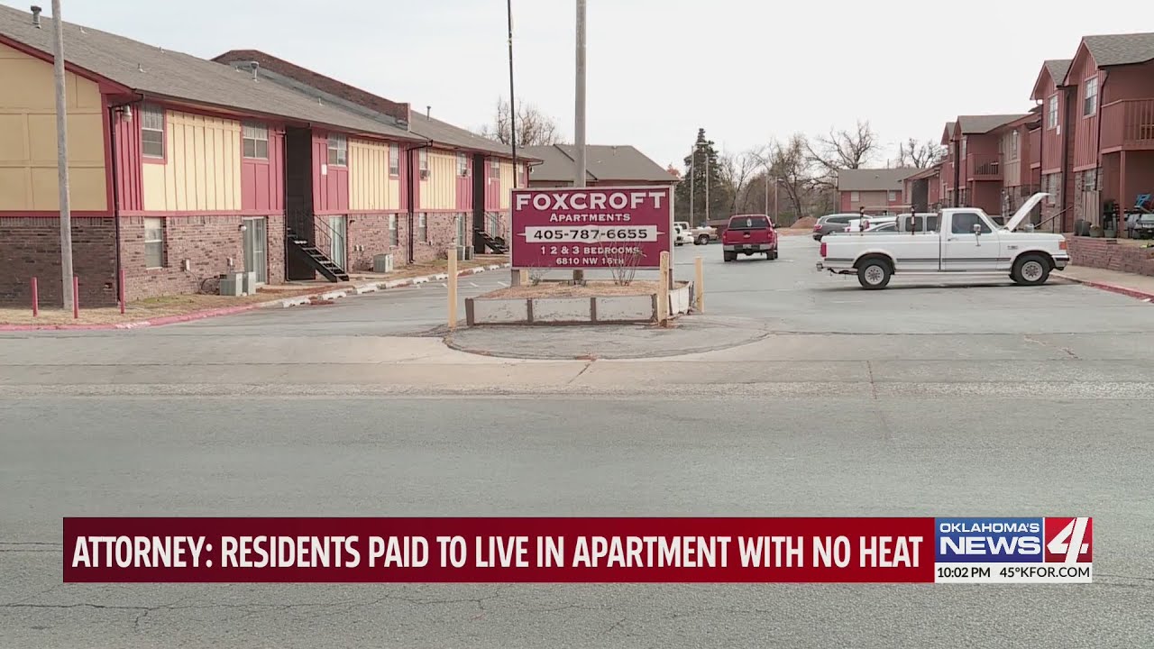 Attorney: Oklahoma City residents paying to live in apartment complex with no heat