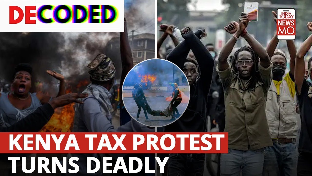 Why Are Kenyans Protesting? Financial Bill Triggers Nationwide Outrage| Decoded