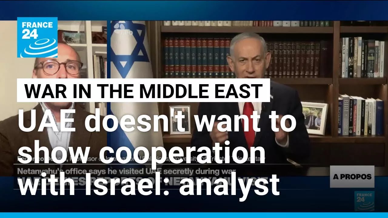 Abu Dhabi 'doesn't want to appear too much in cooperation with Israel,' analyst says &bull; FRANCE 24
