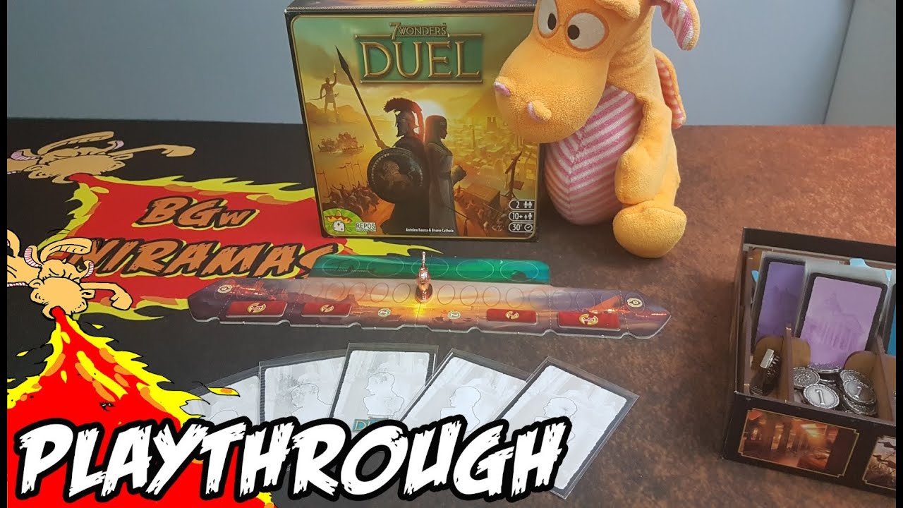 7 Wonders: Duel - Solo Playthrough (Official Solo mode released!)