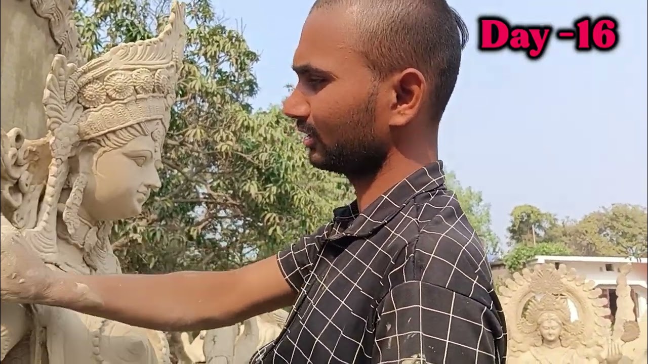 😱अरे यह क्या पूरे गांव मूर्ति से बड़ा हुआ है 😱🏚️