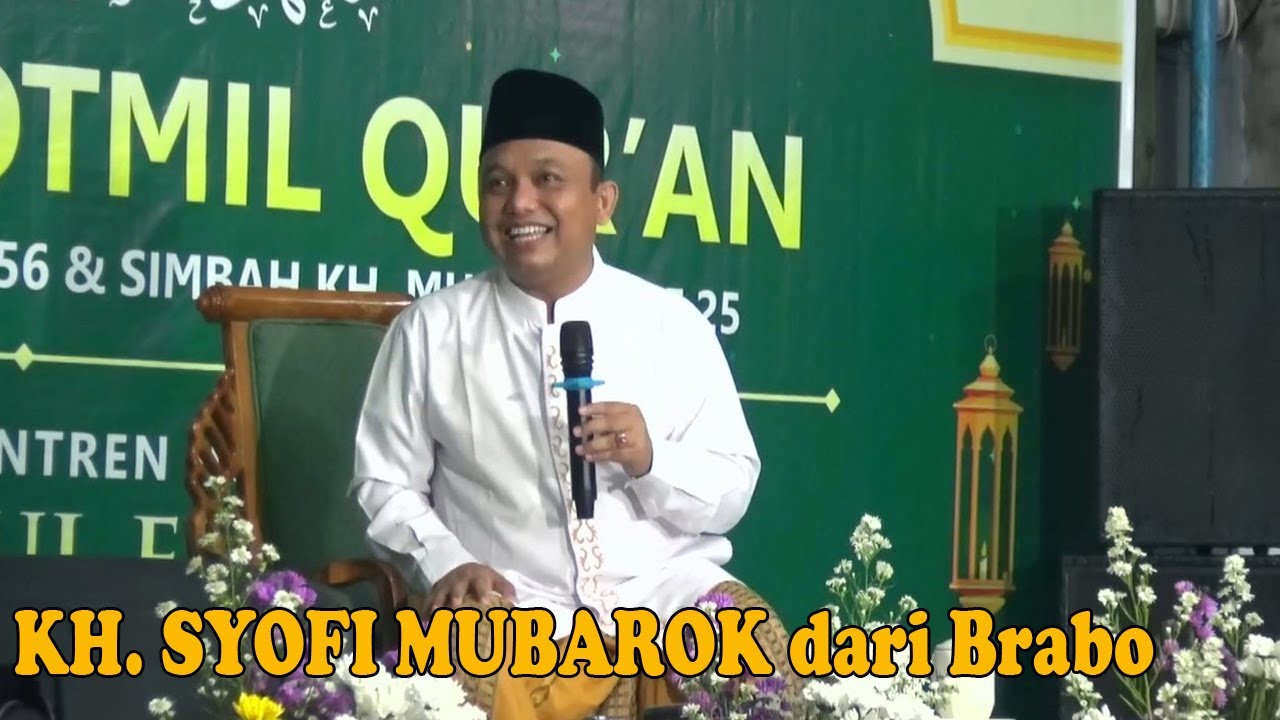 Pengajian Haul dan Khotmil Quran | KH. Sofi Mubarok dari Brabo Grobogan