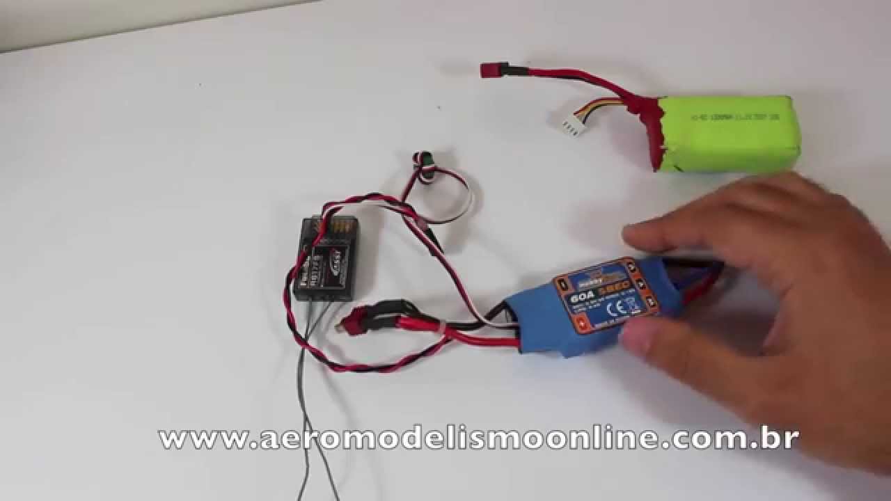 Para que serve o BEC do ESC nos Aeromodelos?