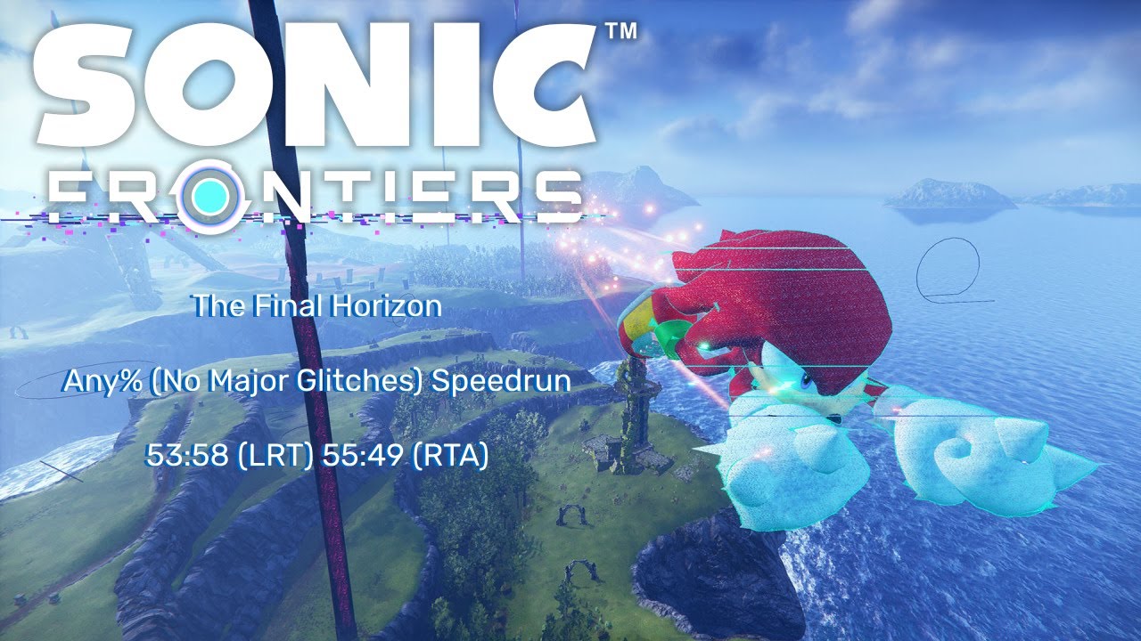 Sonic Frontiers - Final Horizon - Any% (No Major Glitches) Speedrun in 53:58
