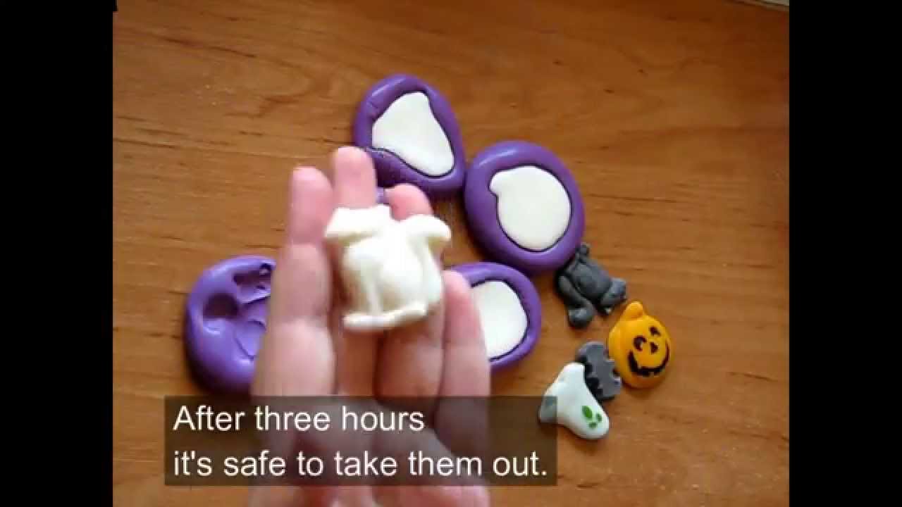 Diy no heat cold porcelain/ air dry clay #LoveFallArt
