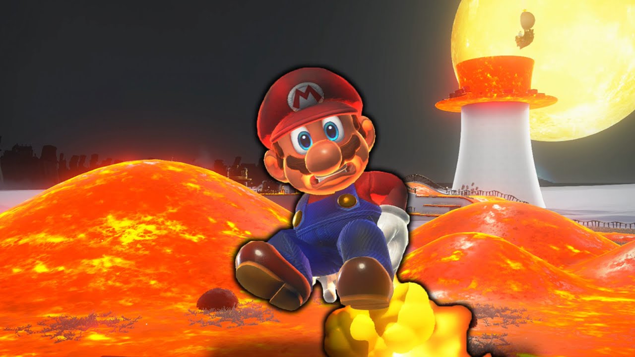 Super Mario Odyssey, but the Floor is Lava - Intro + Cap & Cascade Kingdom