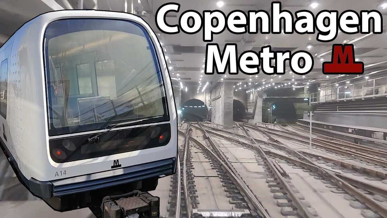 Scenes from the Copenhagen Metro System