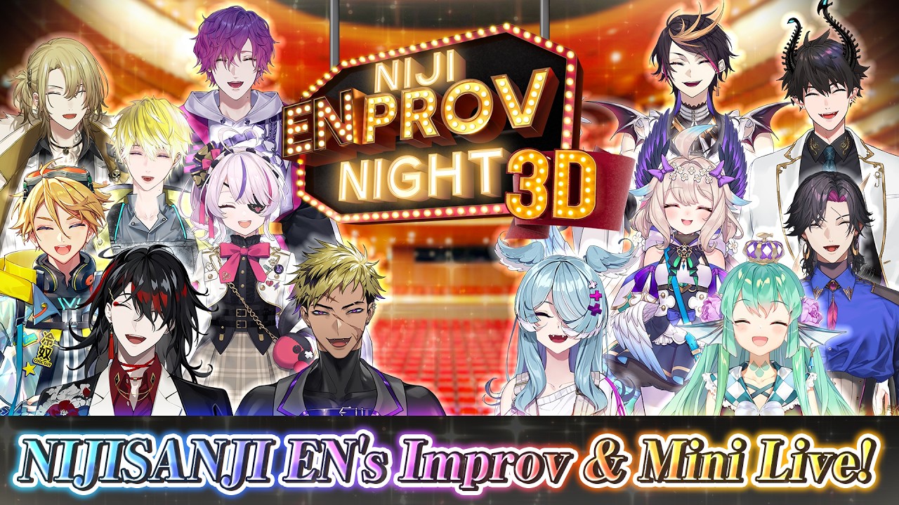 NIJI ENprov Night 3D & EN's Gift to You! 3D Mini Live 【#NIJI_ENprov #NIJIGift_MiniLive】