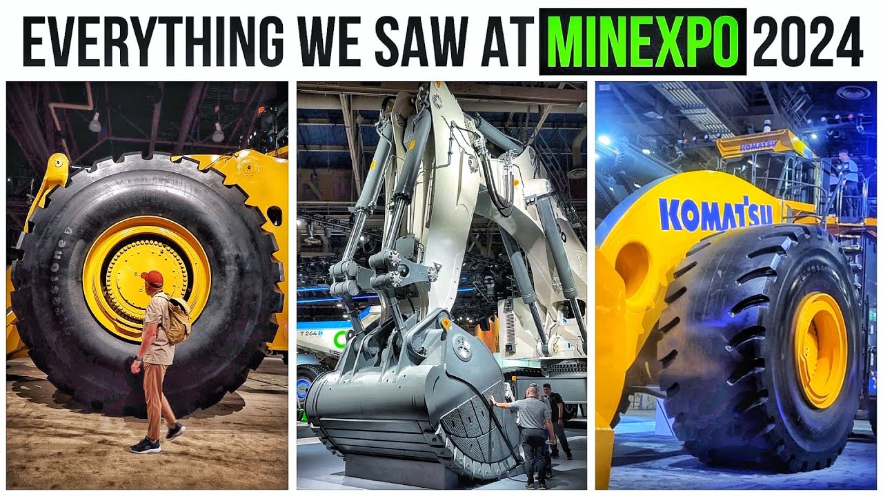 MINEXPO 2024 | CAT, Liebherr, Komatsu