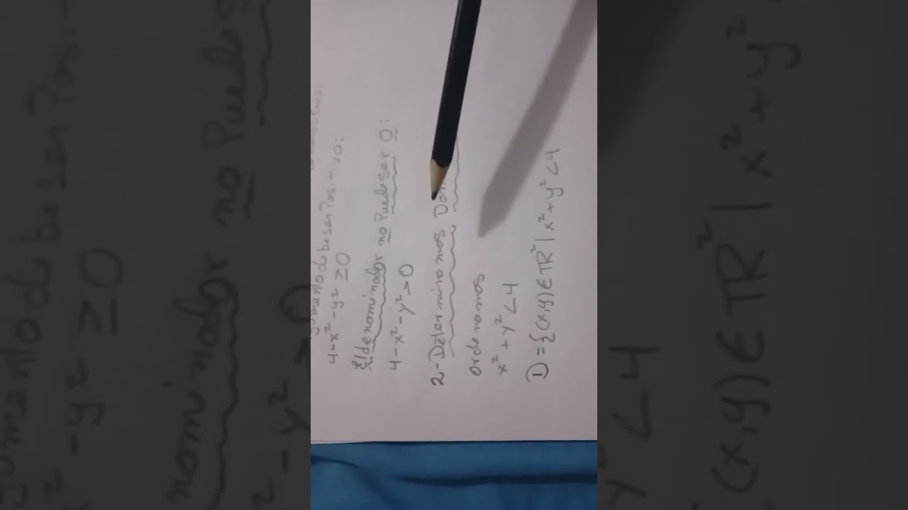 Calculo 3 segundo ejercicio primer parcial