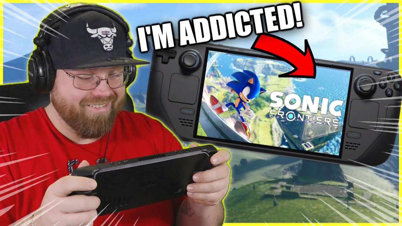 I'm ADDICTED To Sonic Frontiers on The STEAM DECK!!!