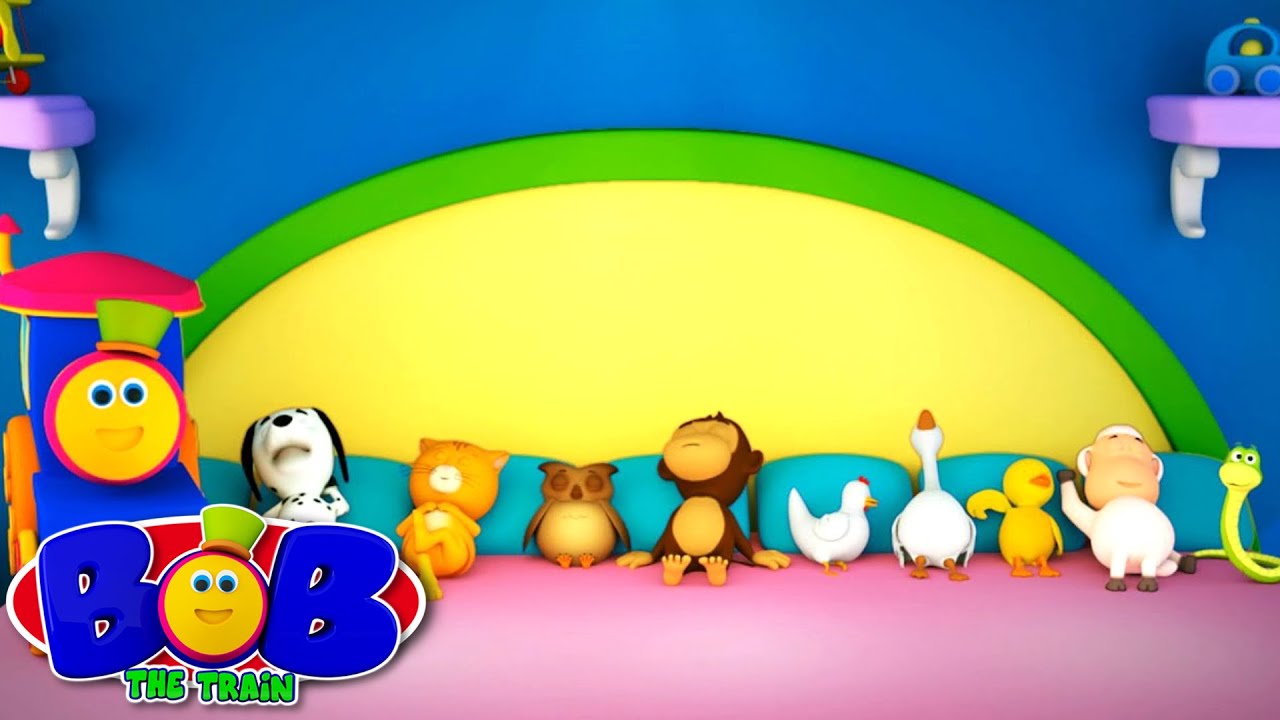 Ten In The Bed | Nursery Rhymes Songs By Bob The Train | Kids Music Videos by Bob The Train