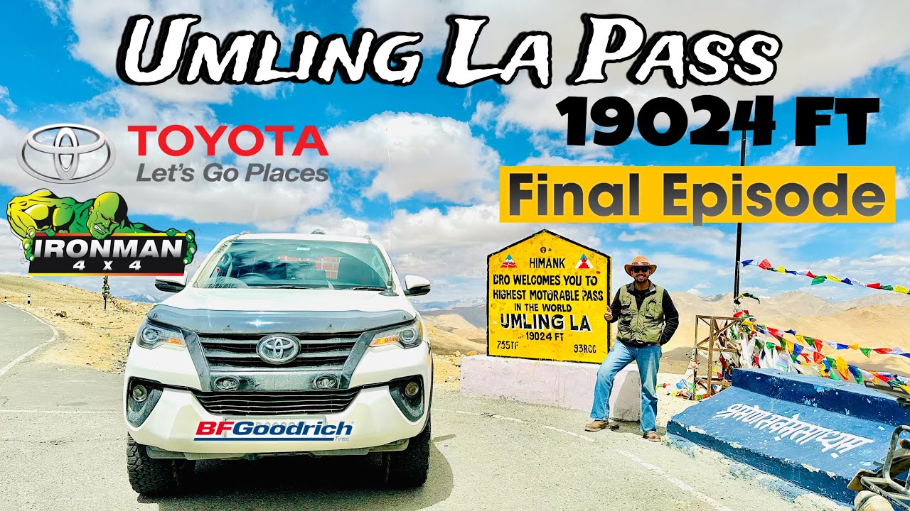 Umling La Pass - World's Highest Motorable Pass | Leh To Haryana Non Stop Drive In 26 Hrs 