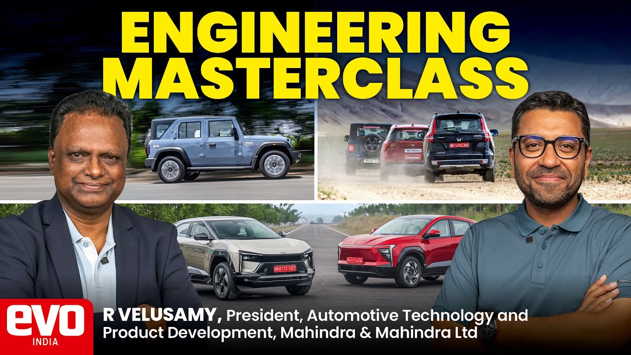 R Velusamy decodes how SUVs are engineered at Mahindra Auto | @evoIndia podcast