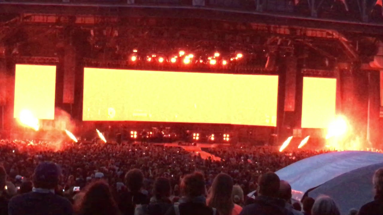 Indochine Zénith Nancy Plein Air 23/06/2018 Intro + Ceremonia