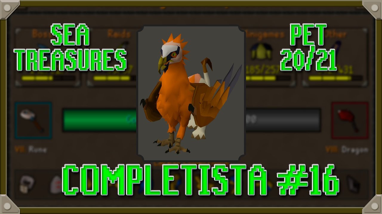 El Completista Ep #16 | Sea Treasures✅ Pet N°20/21| Collection Log En Español [OSRS]