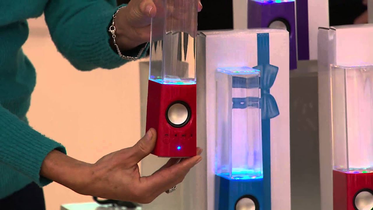 Craig Bluetooth Dancing Water Speaker with Colored Lights with Alberti Popaj