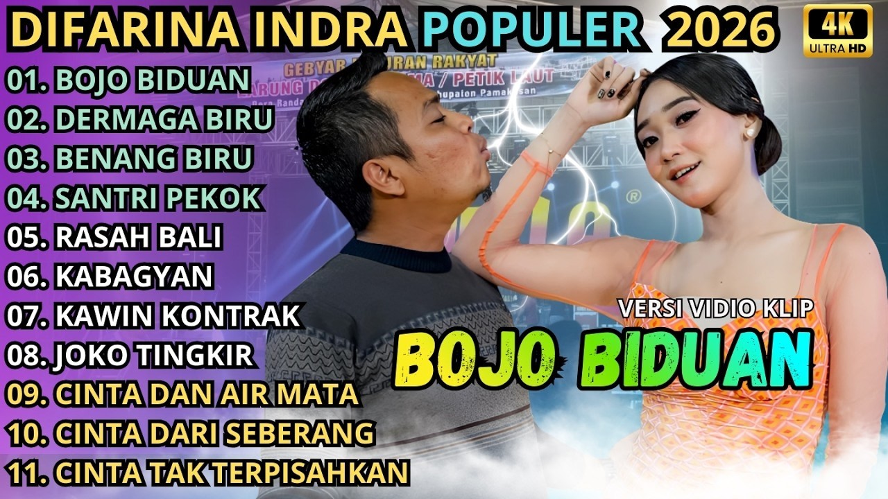 BOJO BIDUAN - DERMAGA BIRU - BENANG BIRU // DIFARINA INDRA _ OM ADELLA FULL ALBUM TERBARU 2026