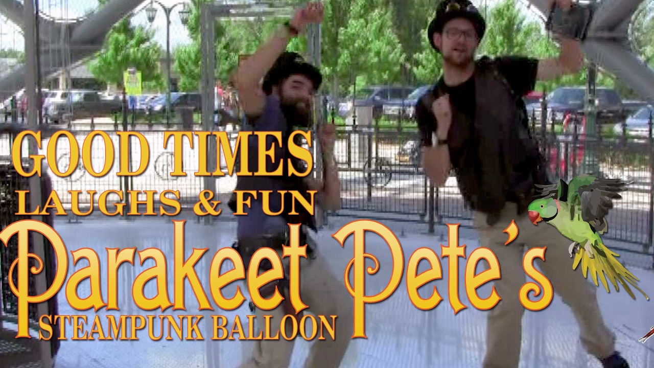 Parakeet Pete's Steampunk Balloon at Branson Landing