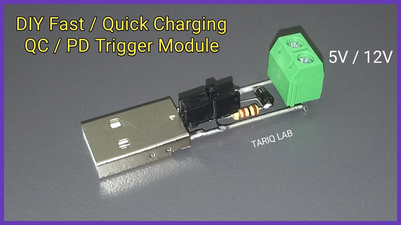 How to make USB Trigger Module For Mobile Charger