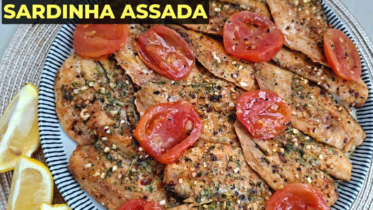 Saborosa e Nutritiva: Receita de SARDINHA Assada Super Fácil e Rápida