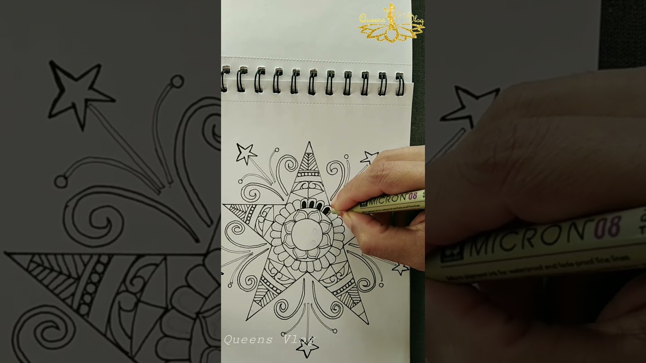 #mandalaart #christmasstar#christmas2022 #christmasseries #shorts #youtubeshorts