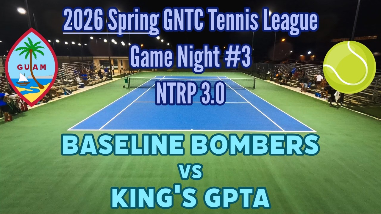 (Feb 26, 2026) GNTC Tennis Doubles League | League Night #3 | NTRP 3.0