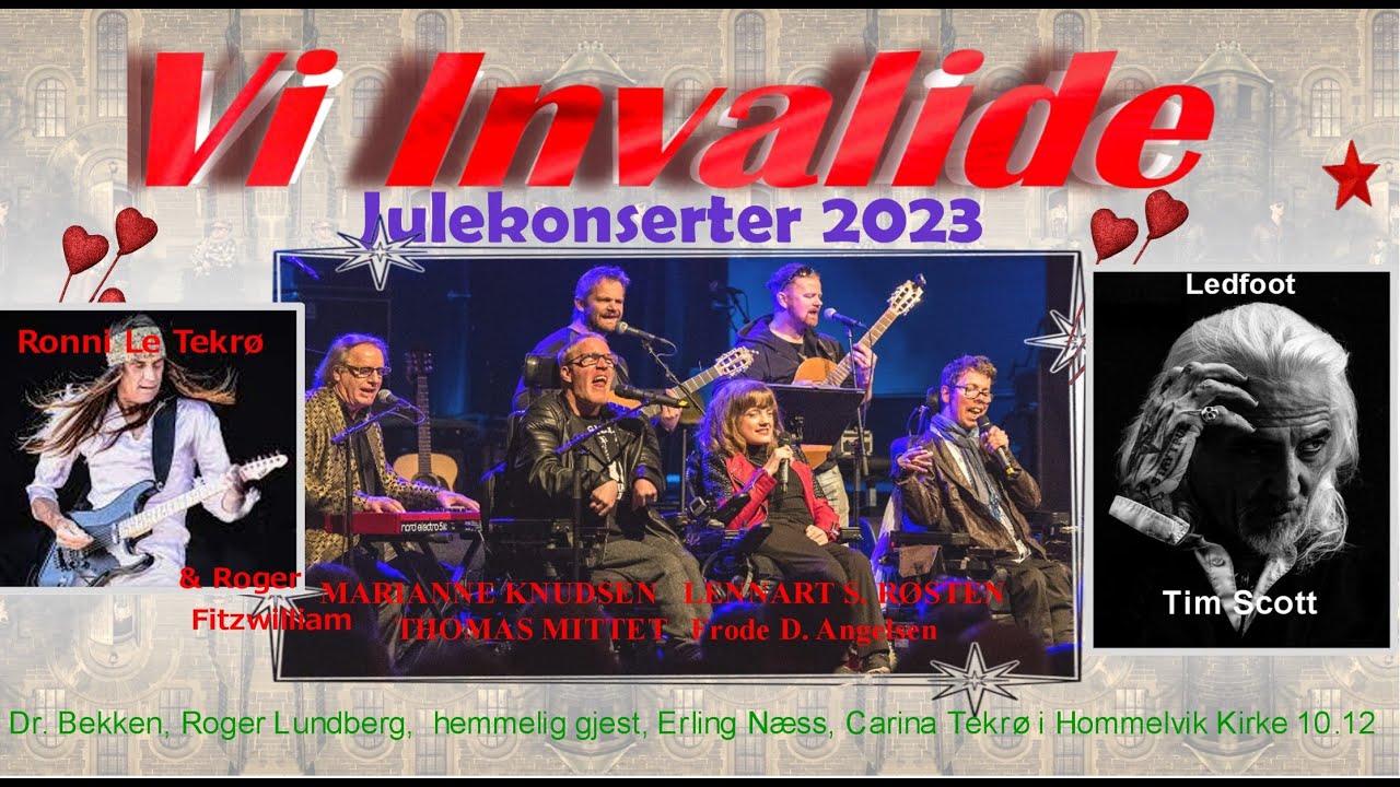 Vi Invalide med gjester Julekonsert Ila Kirke 111223