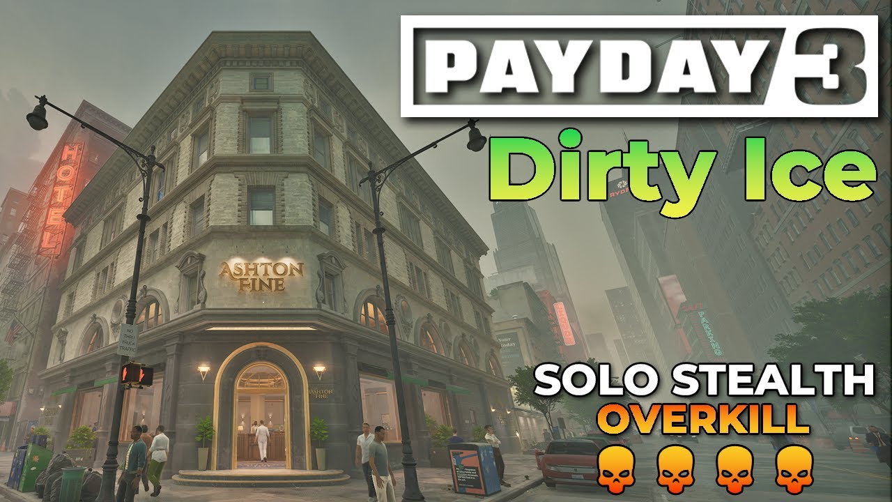 Payday 3 - Dirty Ice (Overkill, Solo Stealth Gameplay)