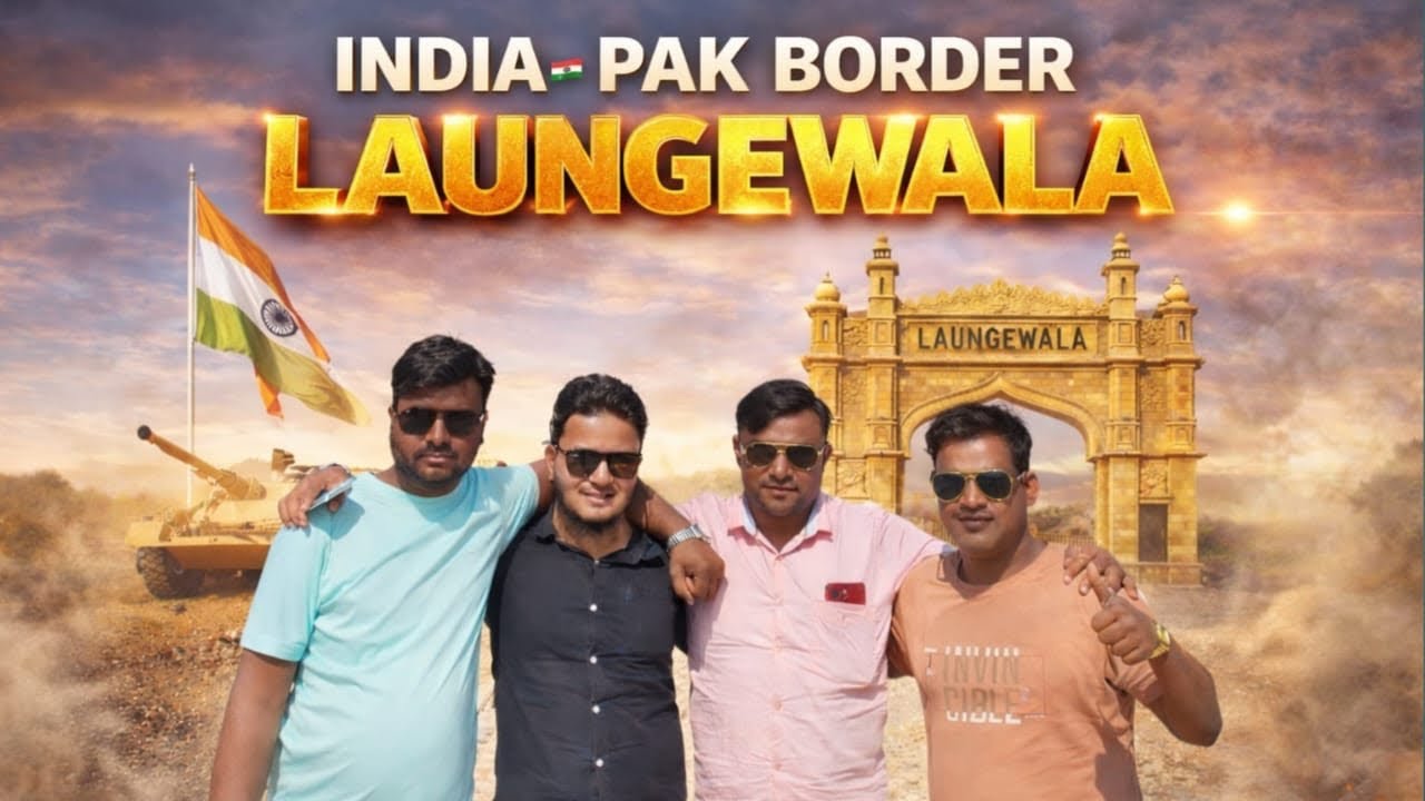 जैसलमेर से लोंगेवाला तक – देशभक्ति और रोमांच से भरा सफर 🇮🇳 #vlog #youtubevlog #vlogs