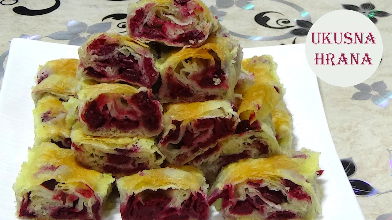 Posna pita sa vi&scaron;njama &ndash; Pie with cherries