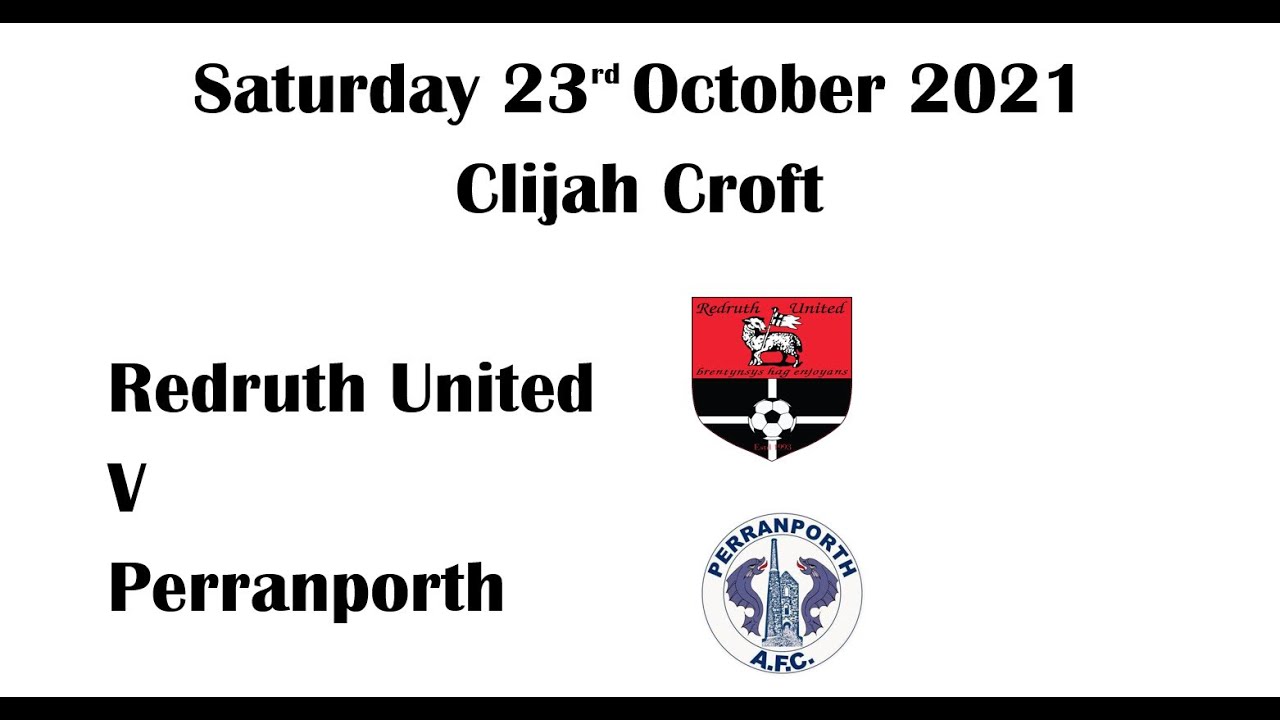 Redruth United v Perranporth