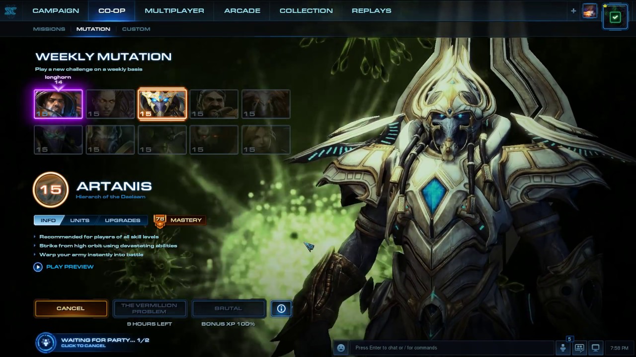 StarCraft 2 Co-op - Power Trip (Weekly Mutation) w/ Deltron