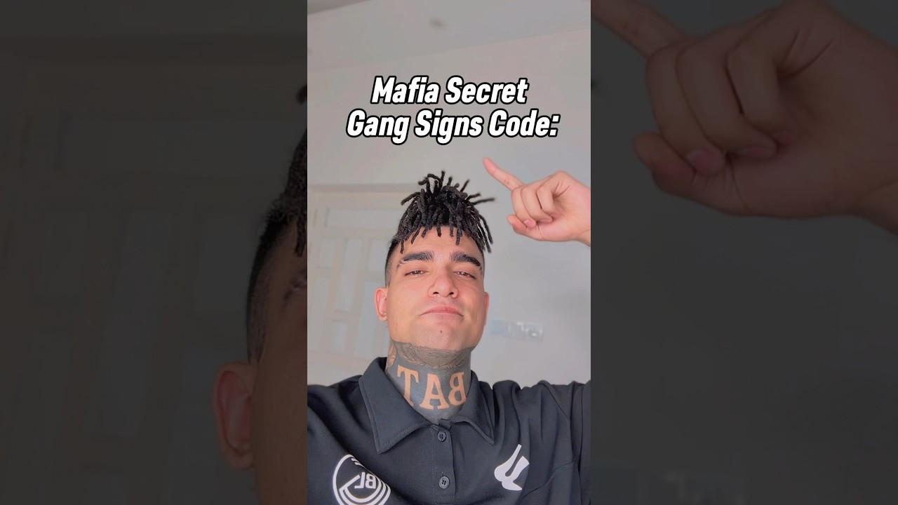 Mafia Secret Gang Signs Code:
