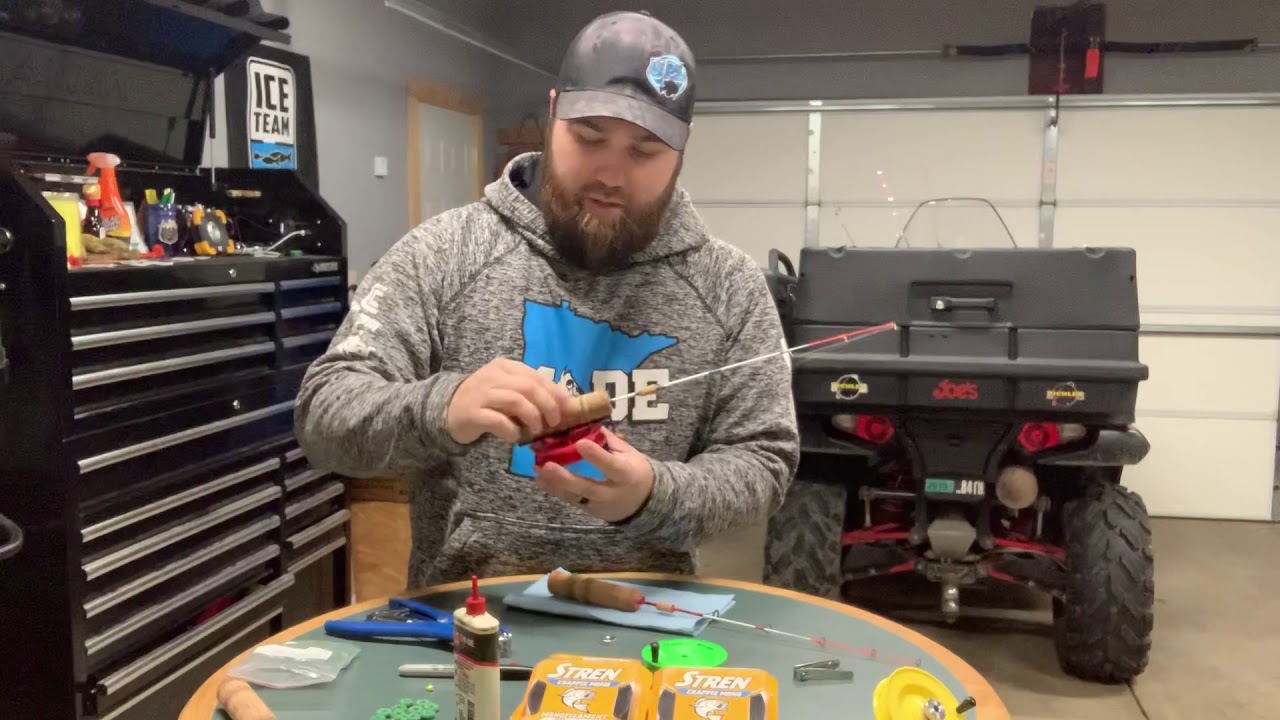 Ice Fishing - custom rod /schooley setup