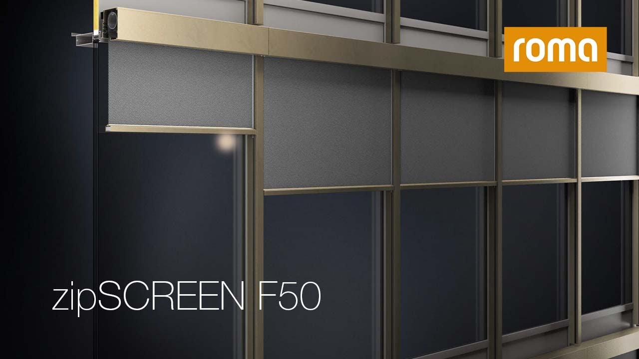 #54 zipSCREEN F50 Beispielmontage