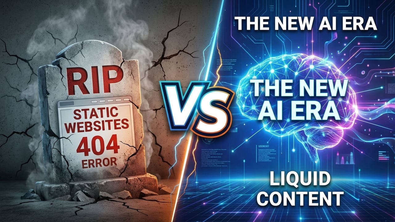 Static Websites Are Dead. Here's What's Replacing Them