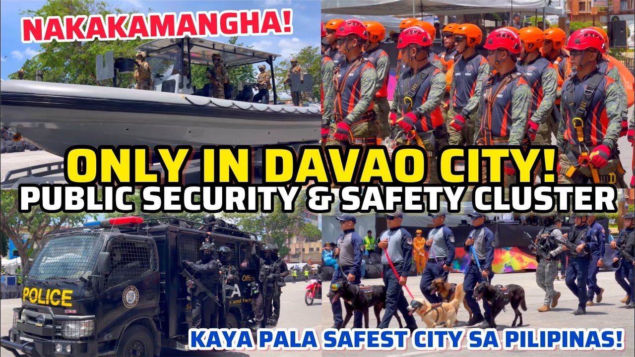 KAYA NAMAN PALA SAFEST CITY SA PILIPINAS ANG DAVAO CITY!