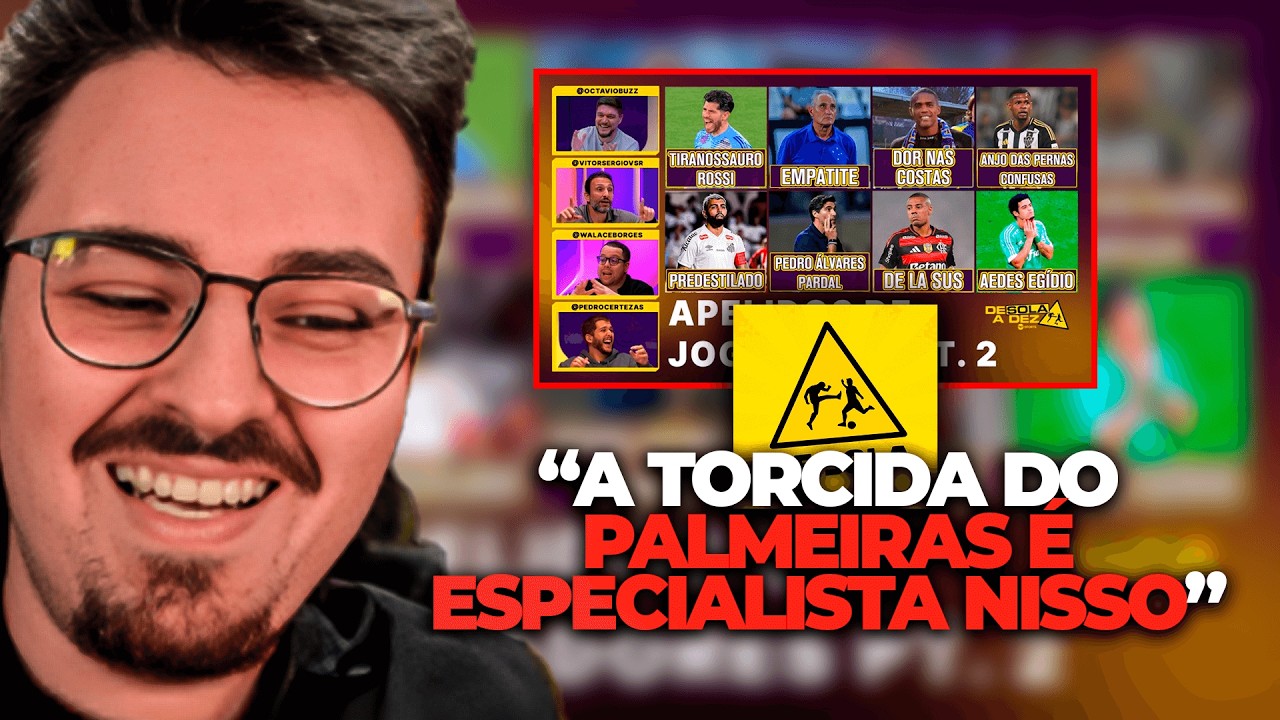 QUAL É O MELHOR APELIDO 'CORNETEIRO' PARA UM JOGADOR DE FUTEBOL? - DE SOLA | SPIDER REAGE