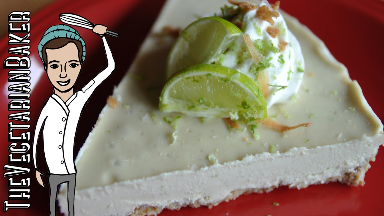 How To Make Vegan Key Lime Pie | Collab with Hot For Food | The Vegetarian Baker