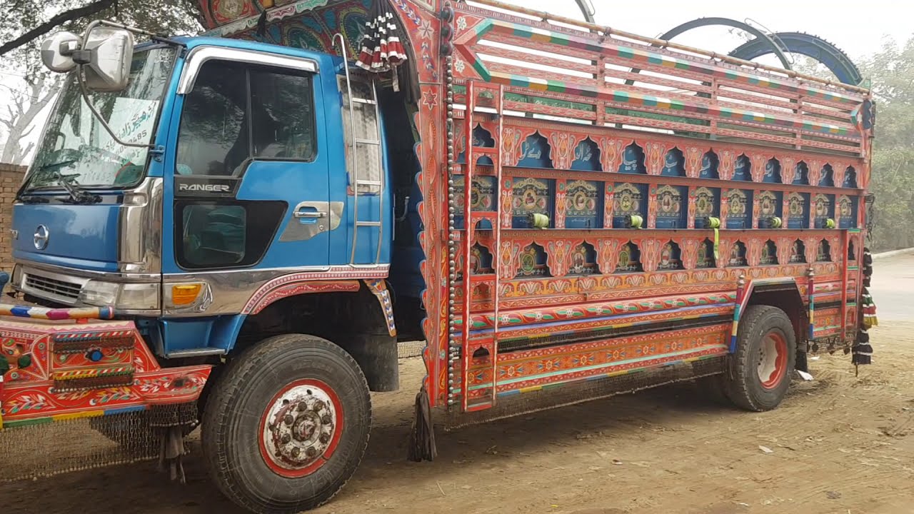 Pakistani Truck Videos | Hino Ranger 6 Wheeler Truck | Pakistani Trucks