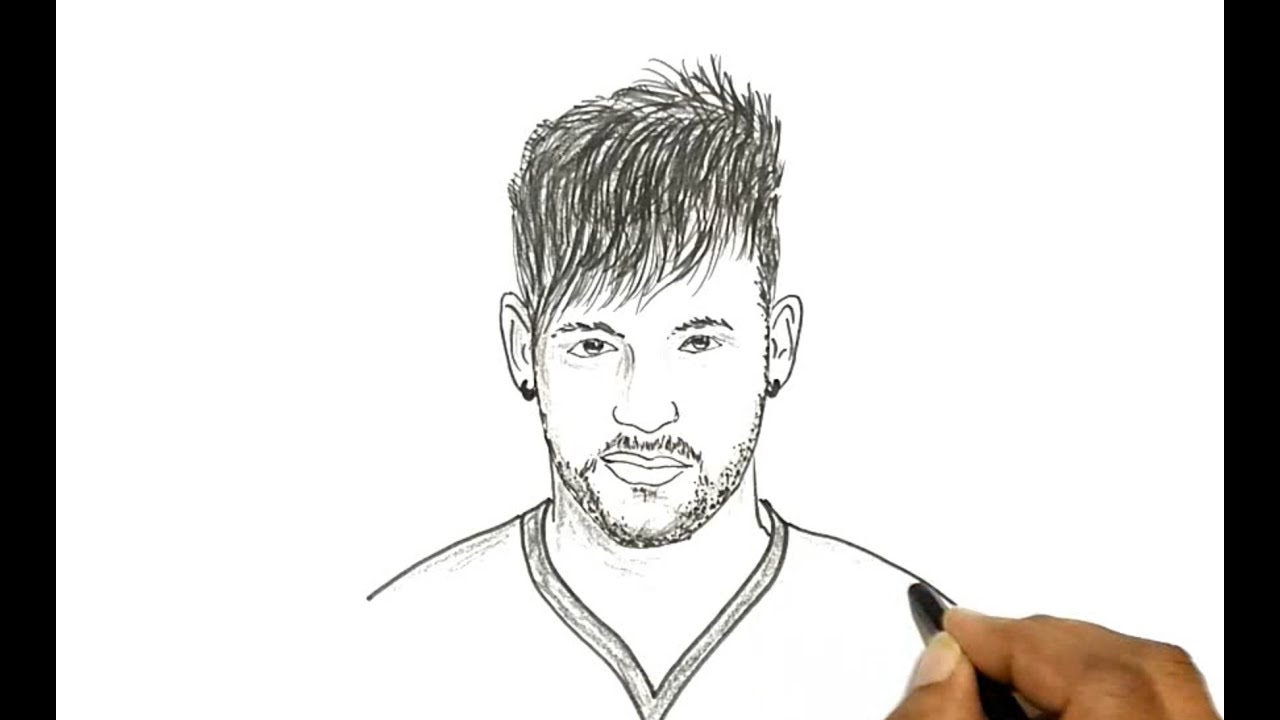How to Draw Neymar