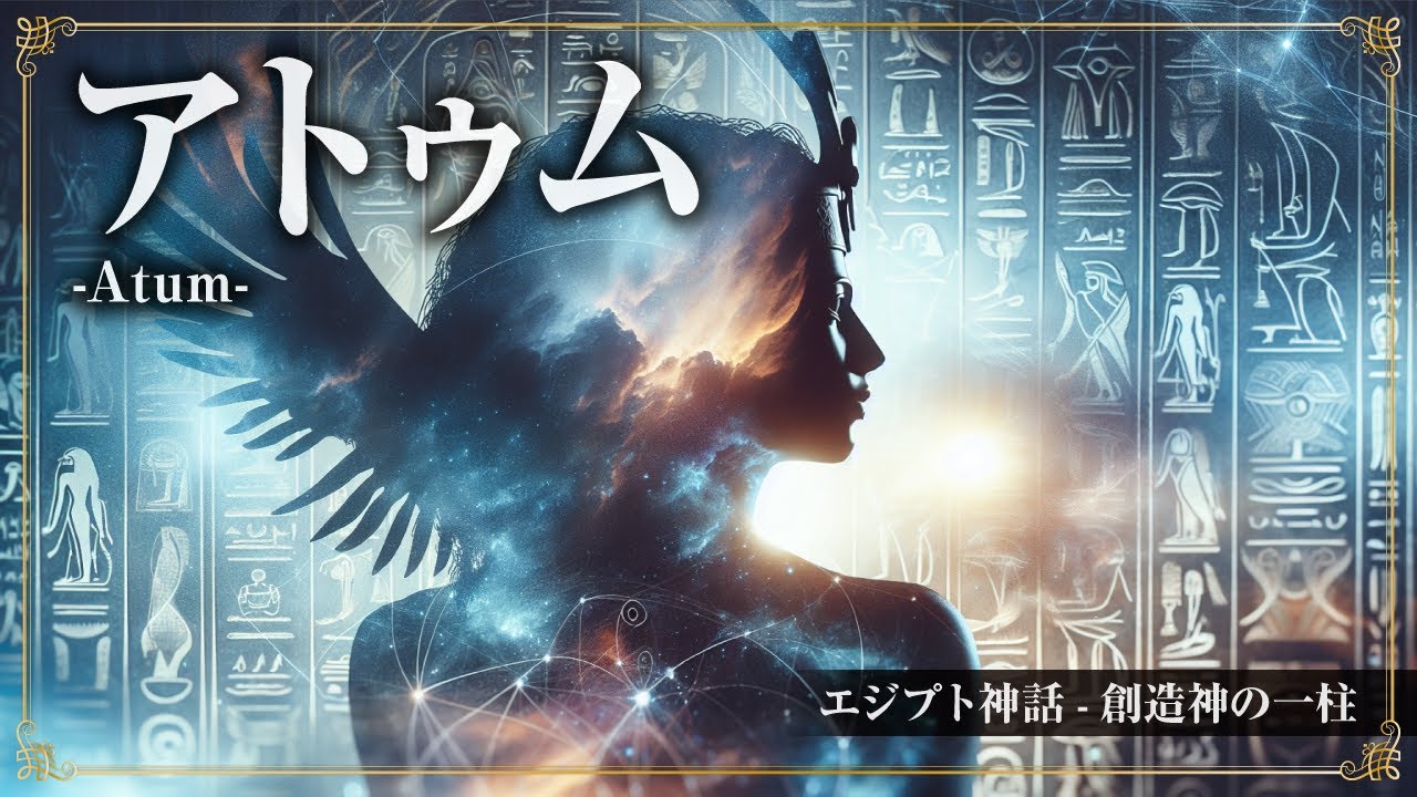 アトゥム - 創造神の一柱【エジプト神話】
