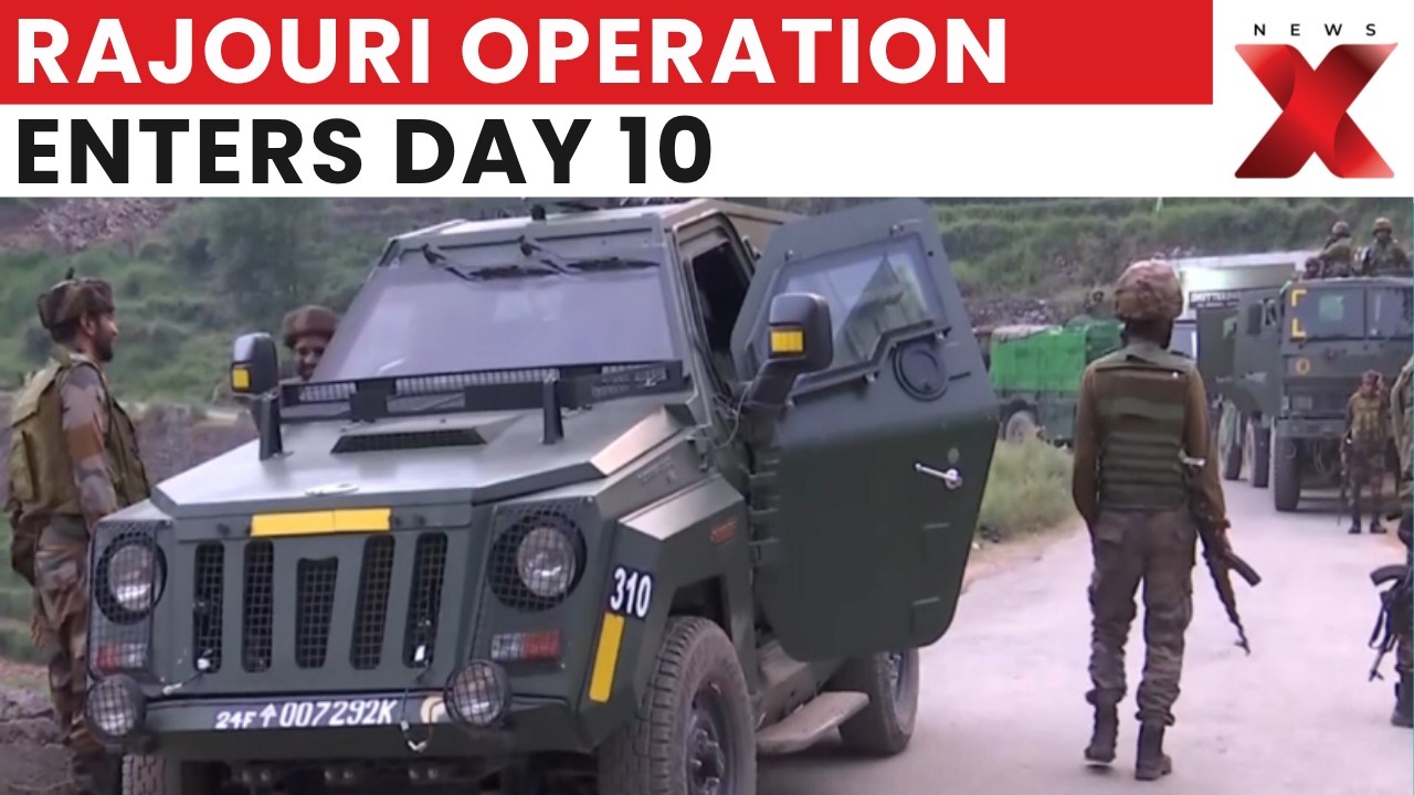 Rajouri Anti-Terror Operation Enters Day 10 as Forces Hunt Suspected Militants | NewsX