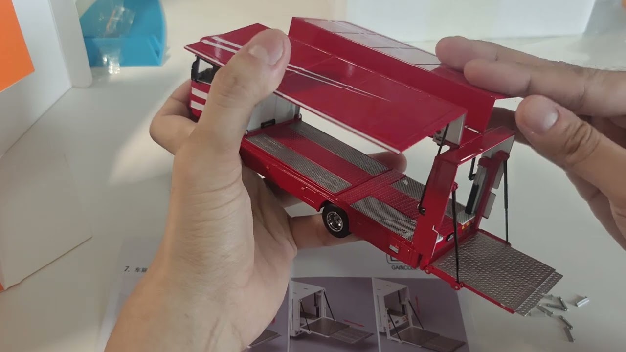 unboxing GCD scania 730 S truck