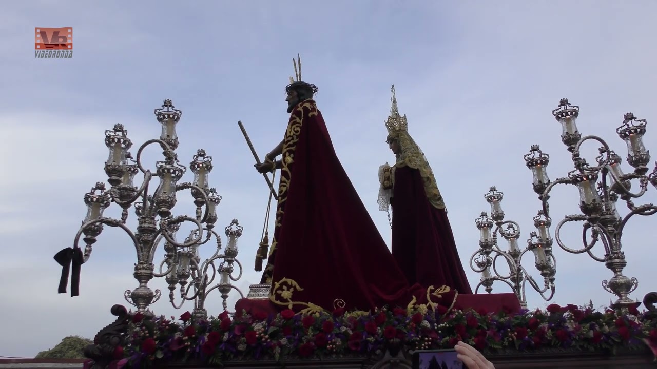 Ecce Homo. 4K. Salida . Jueves Santo. Ronda 2023