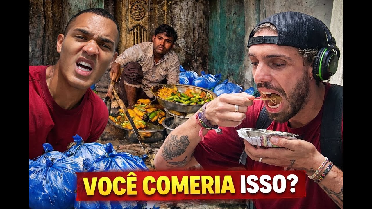 A comida de rua da Índia é isso mesmo?!