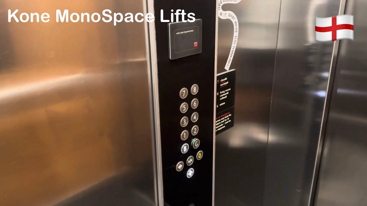 Kone MonoSpace Lifts - citizenM Tower Of London Hotel In London, England 