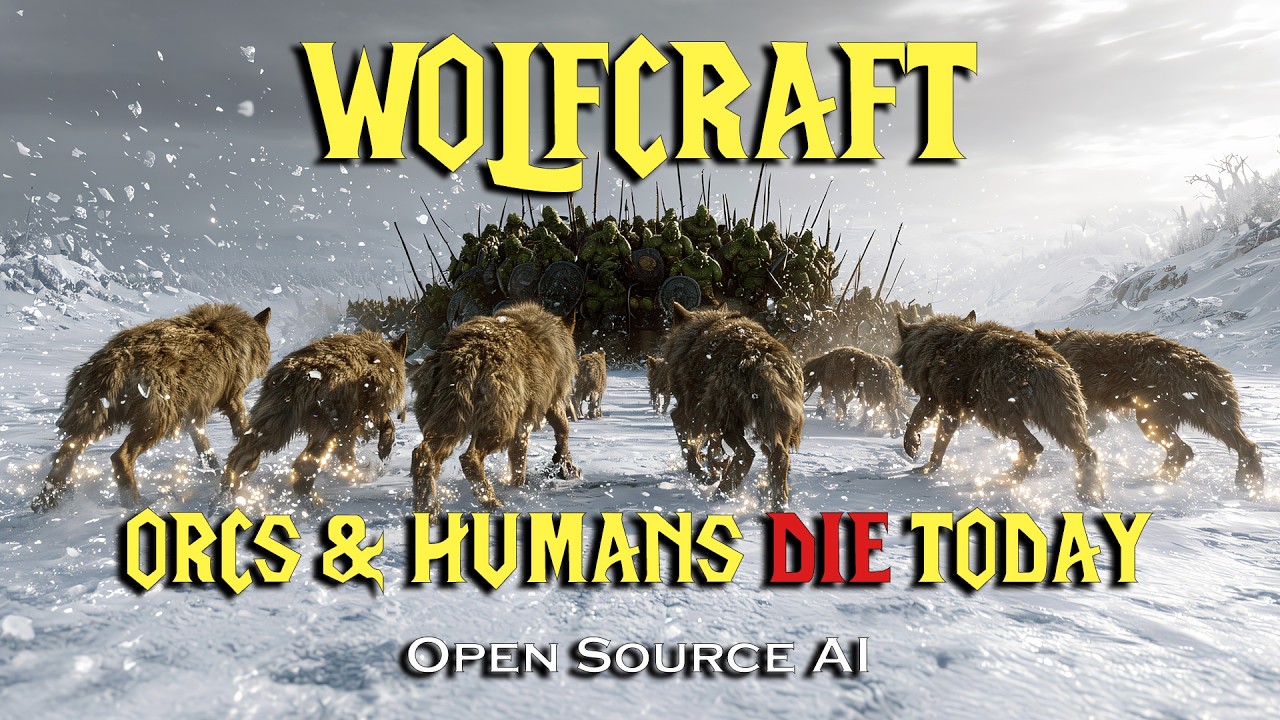 Wolfcraft: Orcs & Humans Die Today 🐺 Open Source AI